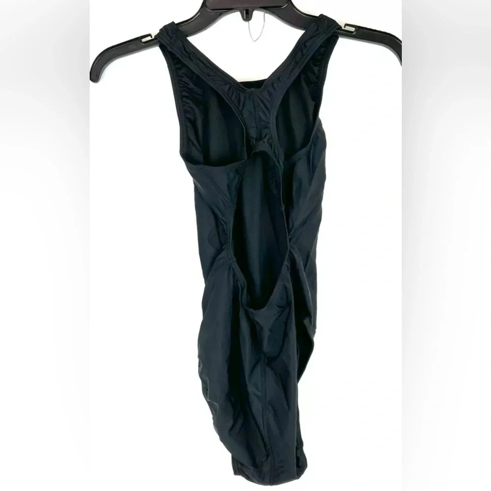 TYR Women’s Black Racerback One Piece Swimsuit Size 34